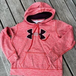 Under Armour women’s M orange sweatshirt hoodie